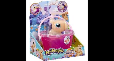 Animagic - GOLIATH - Let's Glo Capybara Spa Time - Interactief dier - Bruin