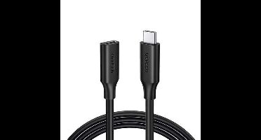Ugreen 10387 USB-kabel USB 3.2 Gen 2 (3.1 Gen 2) 1 m USB C Zwart