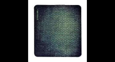 Esperanza EGP102G muismat Game-muismat Zwart, Groen