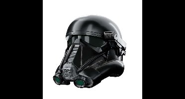 Premium elektronische Imperial Death Trooper-helm, met geavanceerde led's, cosplay-item, leeftijd 14+, Star Wars The Black Series