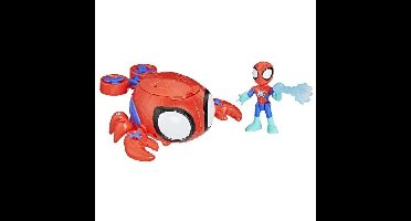 Spidey Water-Webs Zeespin Figuur en Voertuig, Marvel Spidey en Zijn Geweldige Vrienden, Vanaf 4 Jaar