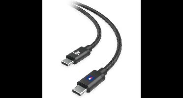 Hori USB-C naar USB-C oplaadkabel - PlayStation voor DualSense en DualSense Edge PS5 controllers - 3 meter lang - Zwart