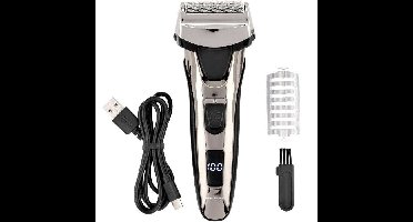 ProfiCare PC-HR 3140 Scheerapparaat Zwart, Chroom