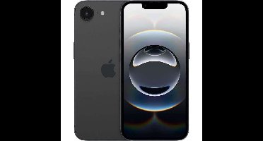 APPLE iPhone 16e 128GB Zwart