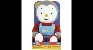 T'choupi Pluche Warmwaterkruik +/- 21 cm met Micro Kleikralen - JEMINI - Verzacht maagpijn en verwarmt.