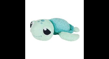 Ma Petite Carapace Natuurlijke Lichtgevende Schildpad Knuffel +/- 25 cm - JEMINI - Oplaadbaar met licht, werkt zonder batterijen.