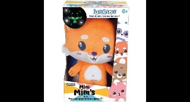 Natuurlijk lichtgevend knuffeldier - JEMINI - Luminou vos mini mim's - Werkt zonder batterij - +/- 15 cm