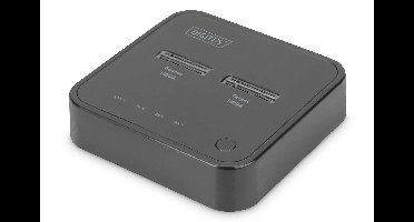 Digitus DA-71545 notebook dock & poortreplicator Bedraad USB 3.2 Gen 2 (3.1 Gen 2) Type-C Zwart