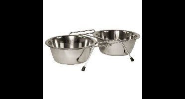 KERBL Steun dubbele kommen 2x900ml - voor hond