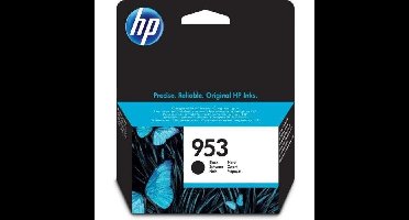 Originele HP 953 zwarte inktcartridge voor HP OfficeJet Pro 8710/8715/8720 (L0S58AE)