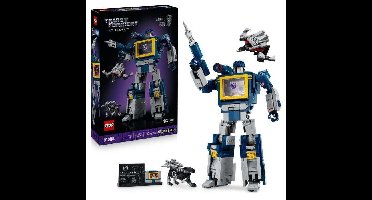 LEGO Icons 10358 Transformers: Soundwave - Bouwset voor volwassenen - Model