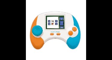 LEXIBOOK - Frans/Engels tweetalige educatieve console - Met 2,8 inch LCD-scherm - oranje/blauw -JCG100DPi1