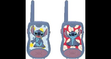 Disney Stitch Walkie-Talkies - LEXIBOOK - 200m bereik - Blauw