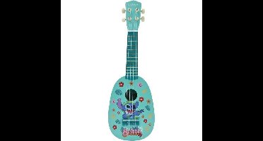 Lexiboek - Stitch Ukelele - Ongeveer 53 cm - Hout - 6 nylon snaren - Gids meegeleverd