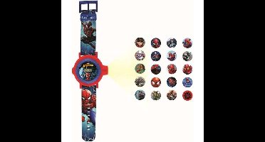SPIDER-MAN Digitaal horloge met projectie van 20 beelden - LEXIBOOK