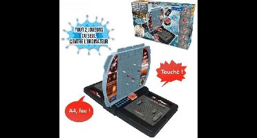 NAVAL BATTLE praten en licht - 1 tot 2 spelers (FR / DE / IT / NL) - LEXIBOOK