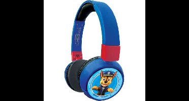 PAT 'PATROUILLE Comfortabele opvouwbare 2-in-1 bluetooth en bedrade hoofdtelefoon voor kinderen met geluidsbeperking - LEXIBOOK