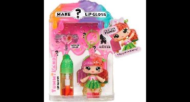 Yummiland Lip Gloss Doll - Kleurveranderingscombo - Klaproos Meloenbes