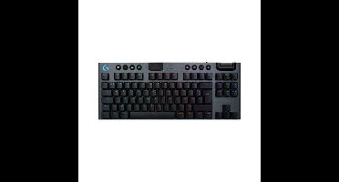 Gaming toetsenbord - draadloos - Logitech G - G915 TKL X - Touch schakelaar - AZERTY - Zwart