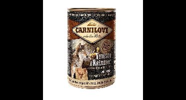 CARNILOVE Wild Wet Venison & Reindeer - natvoer voor honden - 400g