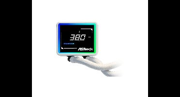 Asrock Challenger White 360 Digital Processor Kit voor vloeistofkoeling 12 cm Wit