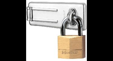 MASTERLOCK Pack hasp + hangslot