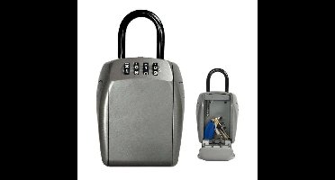 MASTER LOCK Veilige sleutelkast - L-formaat - Verbeterde beveiliging - Mini-kist met handvat