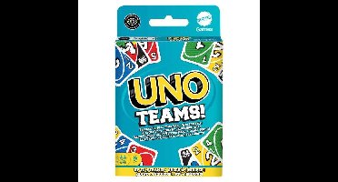 Kaartspel - MATTEL - UNO Teams - Meerkleurig - 2 of meer spelers - Vanaf 7 jaar