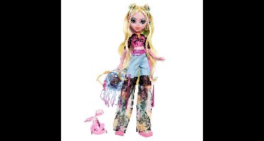 Monster High-Lagoona blauwe pop-pop met dier en accessoires HXH75