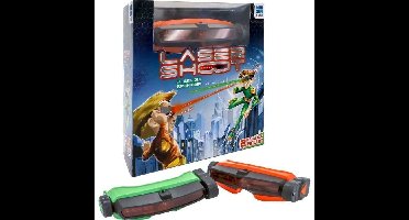 Bordspel - MEGABLEU - Lasershoot - Laserduel met maskers en levens die je kunt verliezen