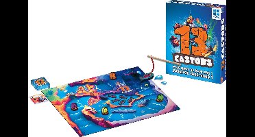 Bordspel - MEGABLEU - 13 zwenkwielen - Beverrace met voorspellingen en bonussen