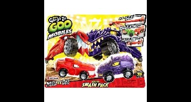 Miniatuurvoertuigen - MOOSE TOYS - GOO MOBILES - BLAZAGON VS TREADS SHREDZ