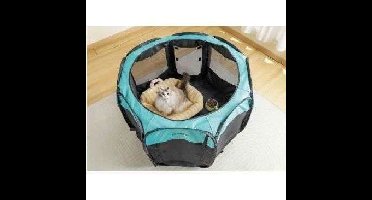 Achthoekige behuizing voor puppy's L - Mpets