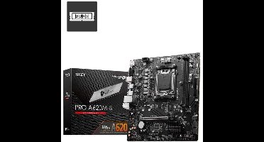 Moederbord - MSI - PRO A620M-B AM5 micro ATX-slot