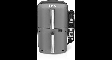 NINJA Airfryer - Double Stack XL SL451EU - 9,5L Capaciteit - 6 Kookprogramma's - Temperatuursonde - 2470W