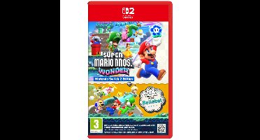 Super Mario Bros. Wonder + Bellabel Park - Nintendo Switch 2-editie Nintendo Switch 2-spel