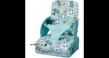 NUBY Kinderzitje - Panda - 3-puntsgordel - Vanaf 6 maanden - Blauw