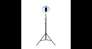 Havit ST7026 - statief met RGB-lichtring, zwart