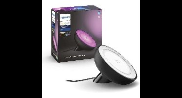 Philips Hue White & Color Ambiance, Bloom, Black, Bluetooth compatibel, werkt met Alexa, Google en HomeKit