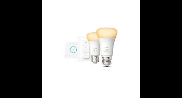 Kit Start LED -aangesloten LED Philips Hue White - 10.5W - Lot 2 E27 - Hue Remote Control