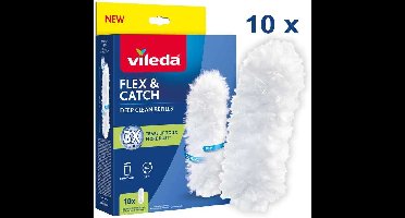 Vuilopvangzakjes voor Vileda Flex&Catch stofdoek, 10 stuks