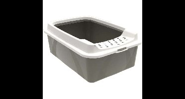 Kattenbak met randen - ROTHO MYPET - BONNIE - 57,2 x 39,3 x 20,9 cm - Cappuccino