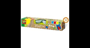 SES CREATIVE ECO Modelleerpasta in 4 kleuren