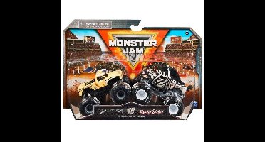 Die-cast voertuig - Spin Master - Monster Jam - 1:64 - Verpakking van 2 - Gemengd - 3 jaar en ouder