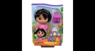 Dora - 15cm pop + Boots beeldje - vanaf 3 jaar - Dora the Explorer
