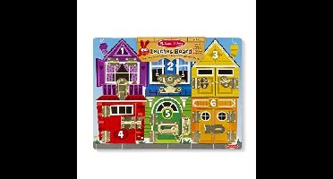 Pretend Play - Montessori-activiteitenbord - FSC-gecertificeerd - Vanaf 3 jaar - Melissa & Doug