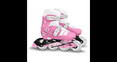 Verstelbare inline skates - STAMP - SKIDS CONTROL - Maat 30-33 - Roze