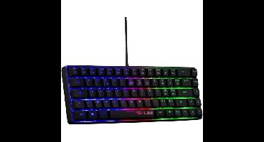 Gamingtoetsenbord - THE G-LAB - KEYZ-HYDROGEN/FR - 60% zwart membraan