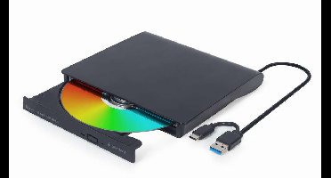 Gembird DVD-USB-031 Externe USB DVD-drive, zwart