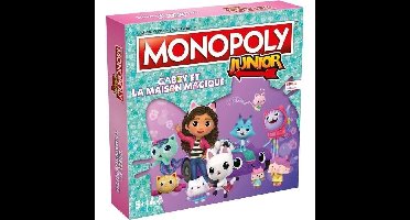 Bordspel - WINNENDE ZETTEN - Monopoly Junior Gabby en het Magische Huis - Kinderversie Gabby's Dollhouse